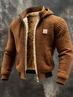 Elegante gewatteerde blouson met een verzorgde kraag