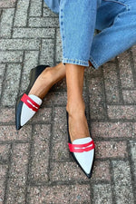 ILSE | PATCHWORK LOAFERS MET COLOURBLOCK GESP