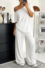 Barellea | Off Shoulder Two Piece Set