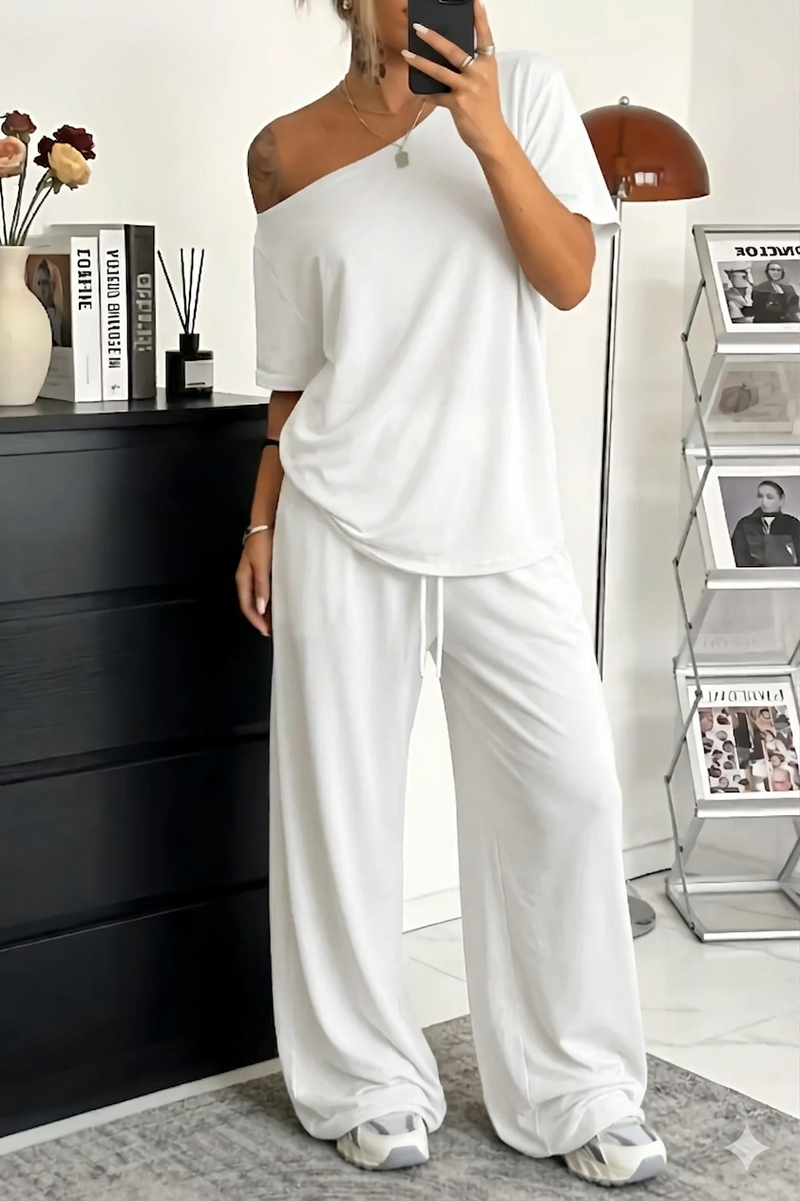Barellea | Off Shoulder Two Piece Set
