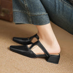AUDREY | Cut-Out Mary Jane Mules