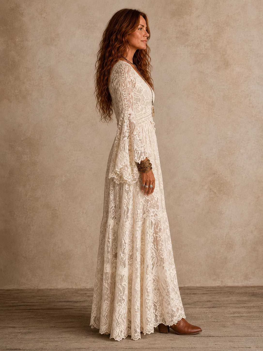 Emily | Women's Vintage-Inspired Maxi Dress with Elegant Silhouette