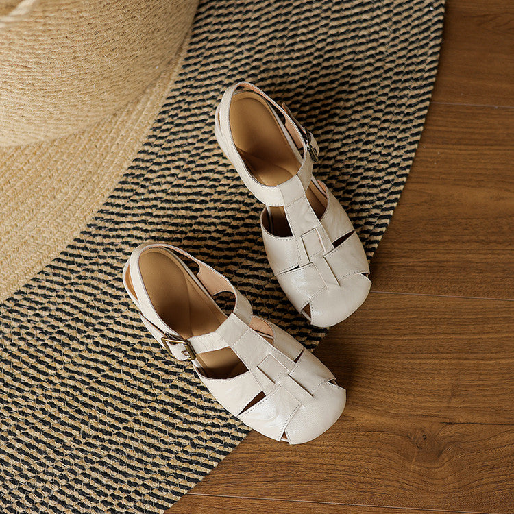 MUIREANN | Strappy Mary Jane Heels