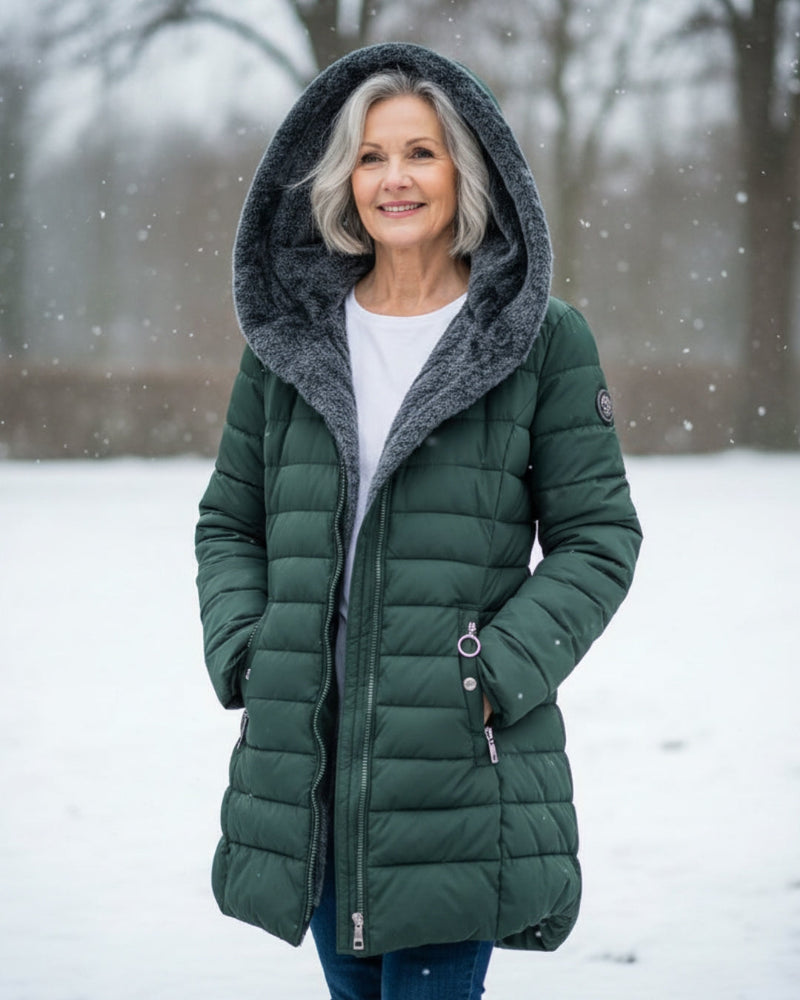 Joanna | Met gevoerde stijlvolle winterjas