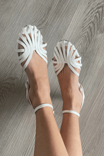 Vittoria | Gold Jewel Sandals
