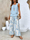 Averie | Layered Top & Wide-Leg Trousers Set