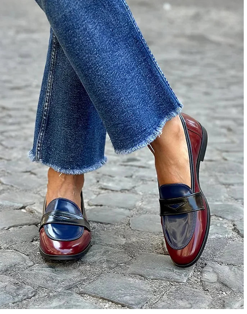 SANNE | TRICOLORE MOCASSINS