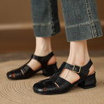 MUIREANN | Strappy Mary Jane Heels