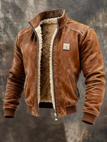 Blouson in vintage look met gestructureerde kraag