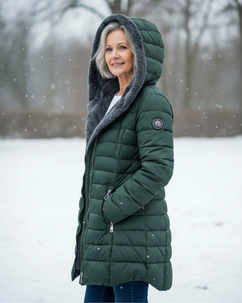 Joanna | Met gevoerde stijlvolle winterjas