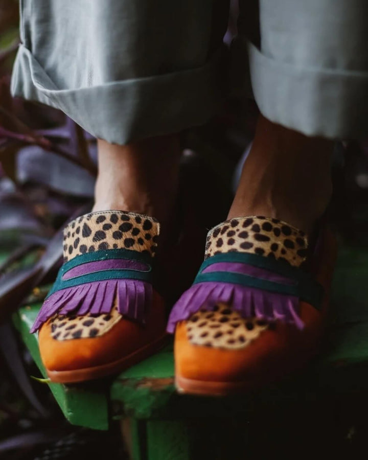 AMÉLIE | GLANZENDE MOCASSINS