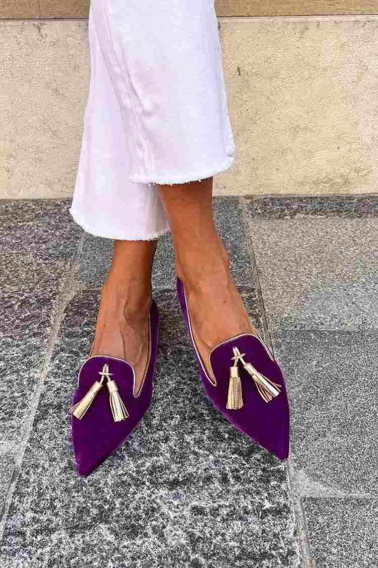 LYNN | MOCASSINS MET KWASTJES