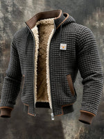 Elegante gewatteerde blouson met een verzorgde kraag
