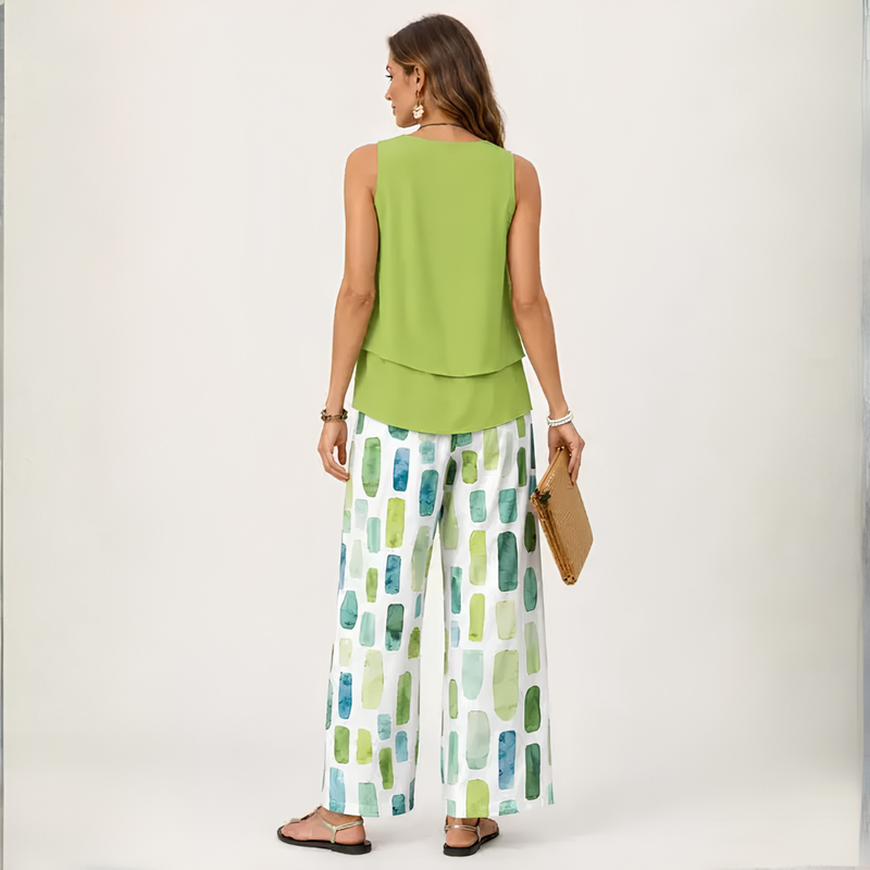 MEABH | ABSTRACT PRINT TWO-PIECE SET