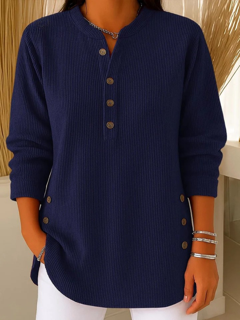 Nelleke | Tuniek met knoopdetails