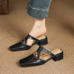 AUDREY | Cut-Out Mary Jane Mules