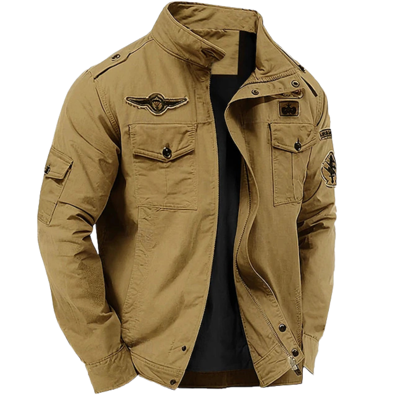 GESTRUCTUREERDE MILITAIRE JAS