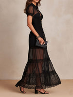 NIAMH | ELEGANT LACE MAXI DRESS