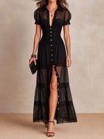 NIAMH | ELEGANT LACE MAXI DRESS