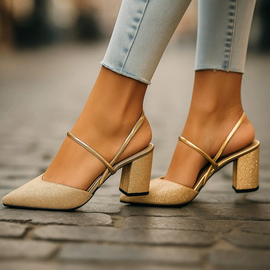 Aurora Backless Heels