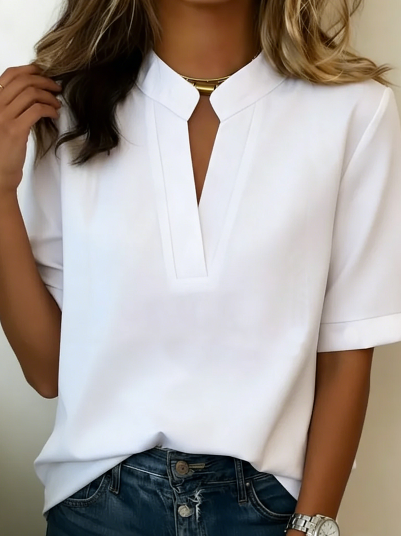 SÍNEAD | ELEGANT COLLARED BLOUSE