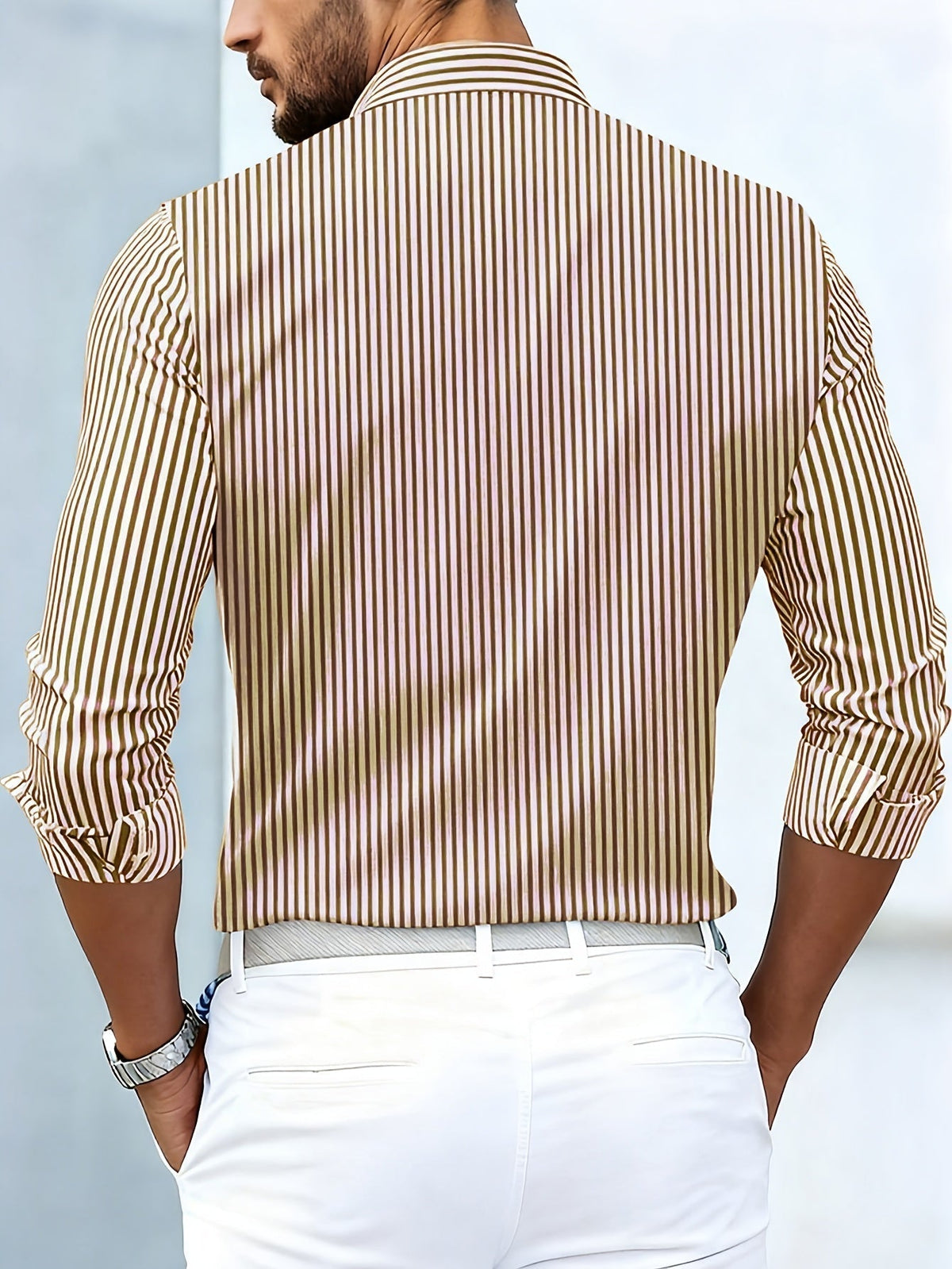 JESSE | VINTAGE GESTREEPT OVERHEMD
