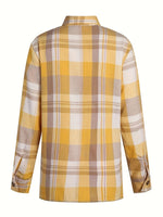Adeline | Gingham long-sleeve blouse