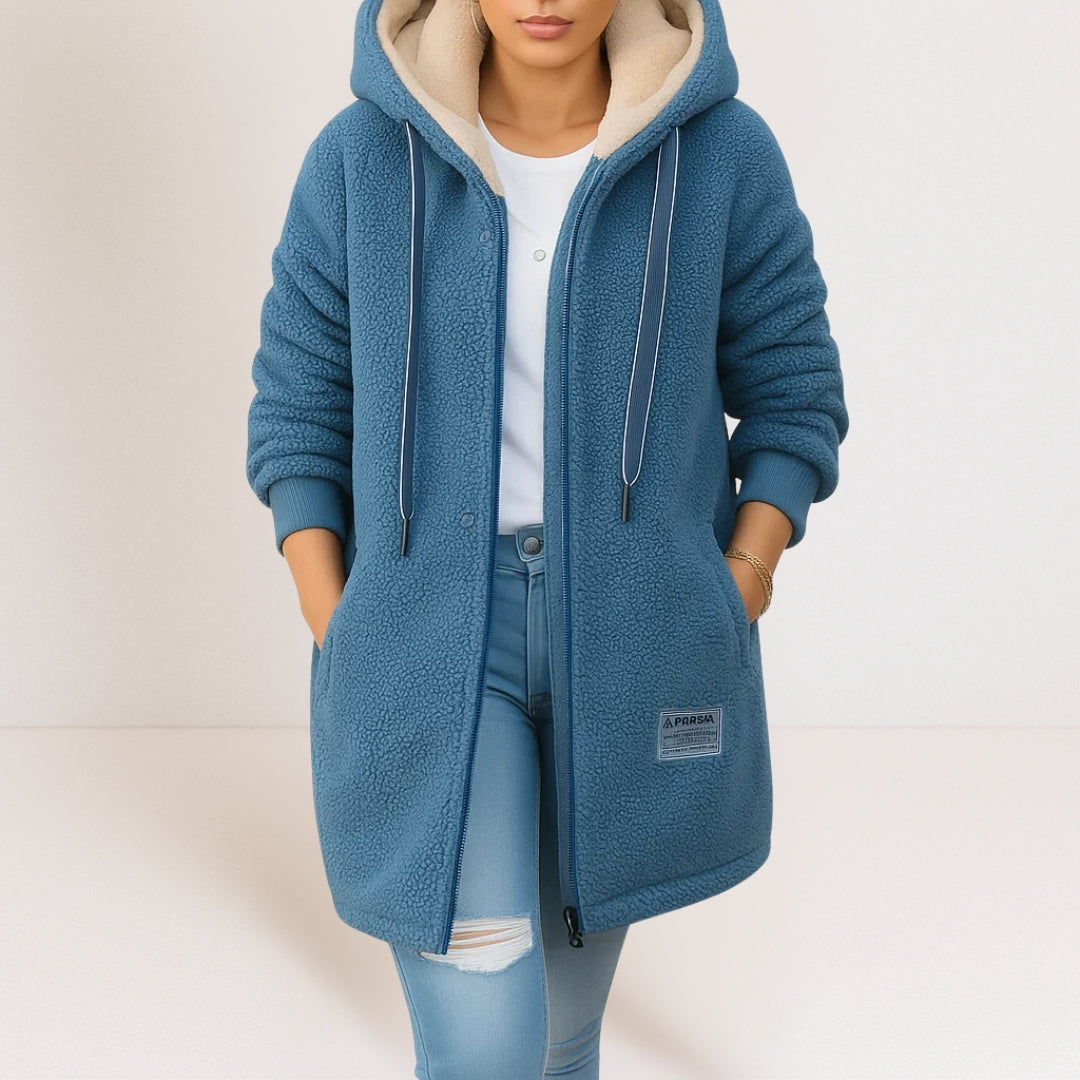 MANON | FLEECE JAS MET CAPUCHON