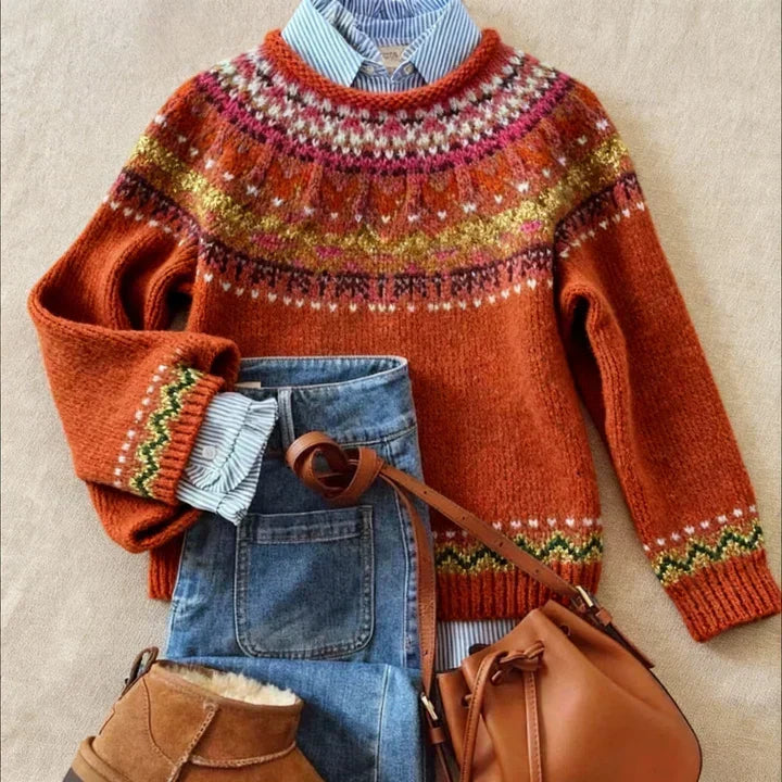 Annette | Chique Vintage Gebreide Sweater