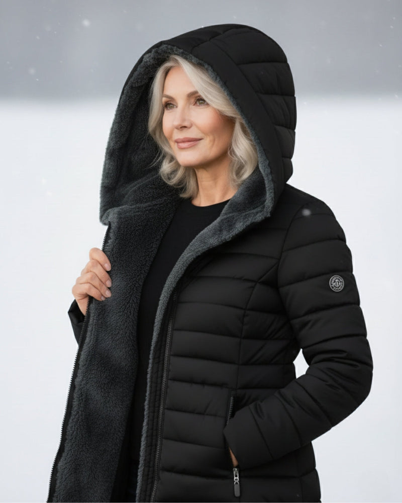 Joanna | Met gevoerde stijlvolle winterjas