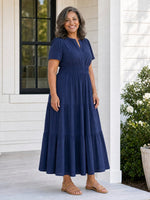MUIRNE | TIERED MAXI DRESS