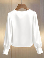 Perlisse | Elegant Round Neck Top