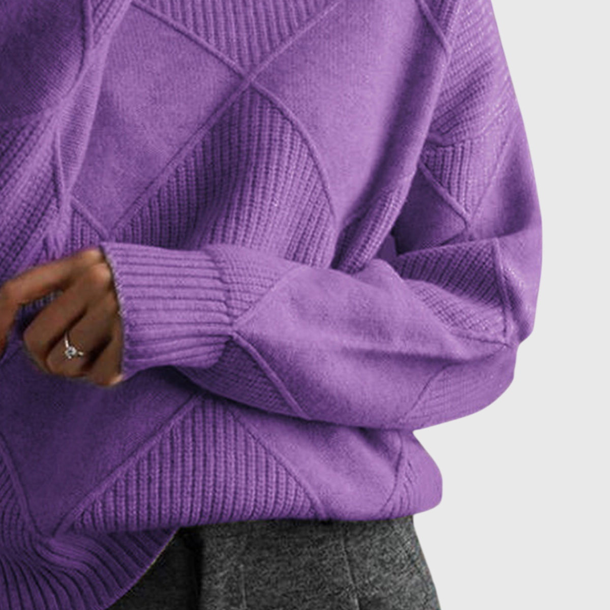 Annelies | Roze Oversized Coltrui