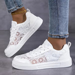 Dentelle | Floral Lace Trainers