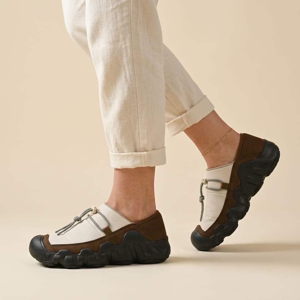 NAOMI | COMFORT SNEAKERS MET SNELVETERS