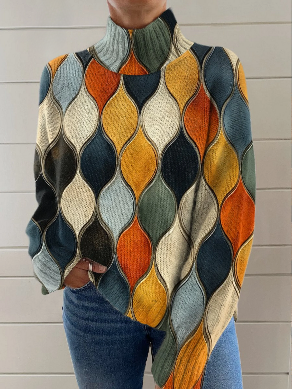 Sanne | Retro Patrooncoltrui