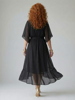 Elric | Light Drape Midi Dress