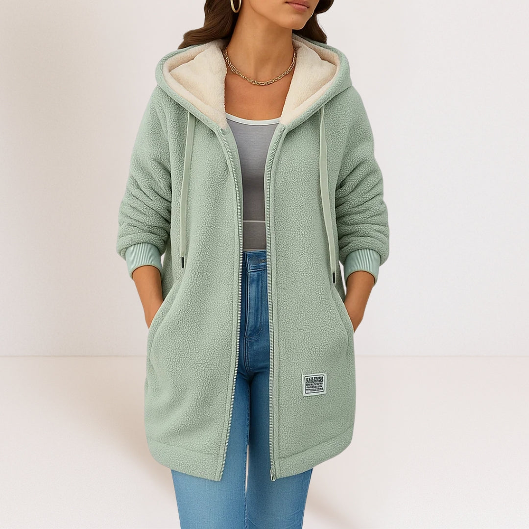 MANON | FLEECE JAS MET CAPUCHON