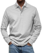 Luxe Poloshirt met Lange Mouwen