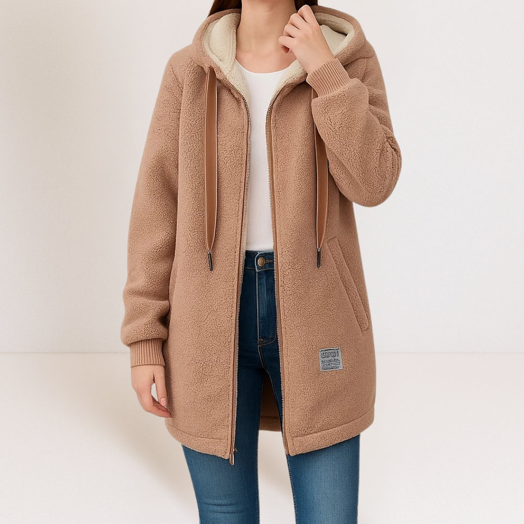 MANON | FLEECE JAS MET CAPUCHON