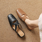 AUDREY | Cut-Out Mary Jane Mules