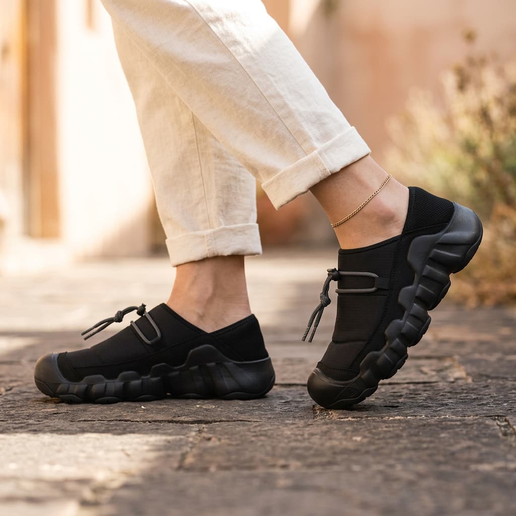 NAOMI | COMFORT SNEAKERS MET SNELVETERS