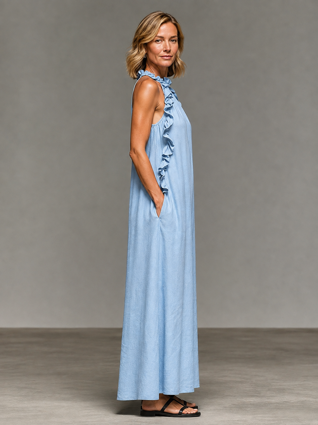 Emma | Zachte Ruffle Maxi