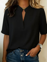 SÍNEAD | ELEGANT COLLARED BLOUSE