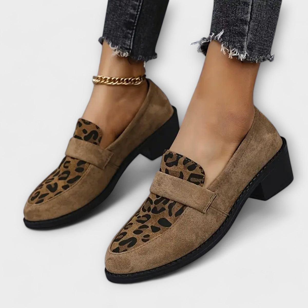 Tamara | Orthopaedic Leopard Print Heels