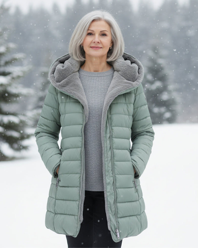 Joanna | Met gevoerde stijlvolle winterjas