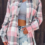 Adeline | Gingham long-sleeve blouse