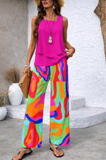 TÁISE | ABSTRACT PRINT TWO-PIECE SET