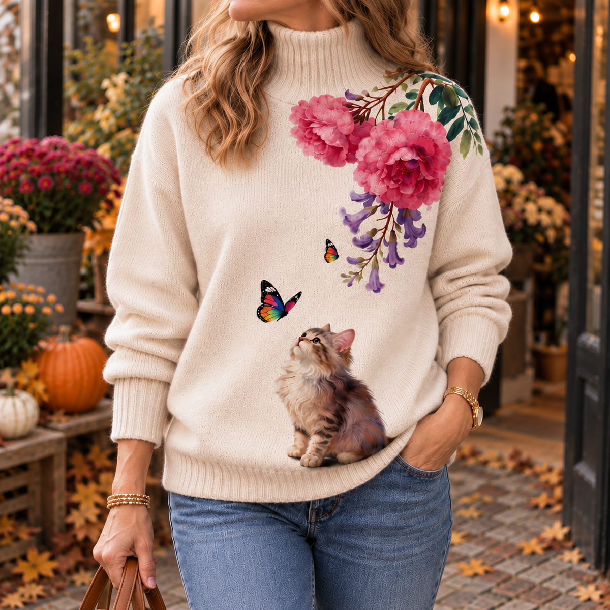 Lotte | Kattenprint Coltrui