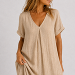 Violette | Flowing V-Neck Maxi Dress
